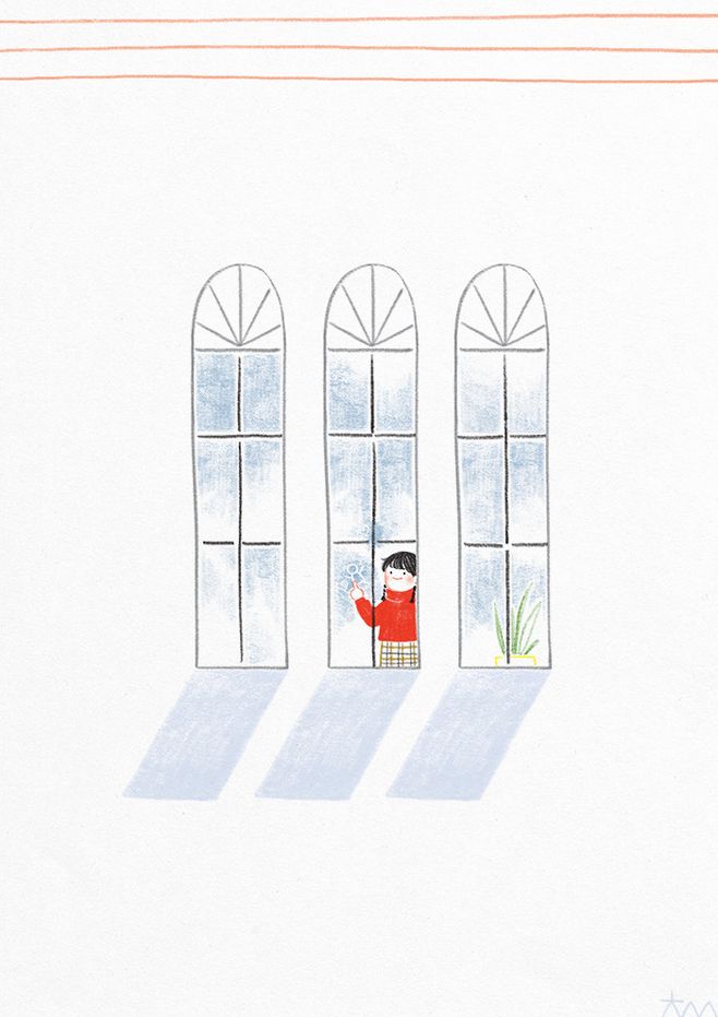 平凡的小幸福，来自韩国艺术家 Chassam