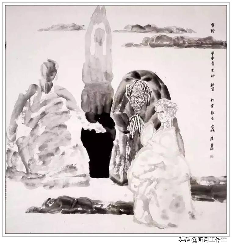 中国画杨晓阳作品欣赏,杨晓阳绘画作品欣赏