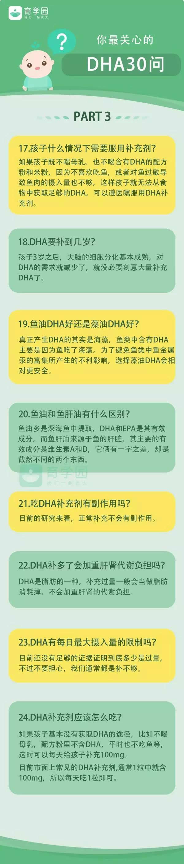 为什么医生不建议宝宝补充dha,越来越多的家长给孩子补充dha