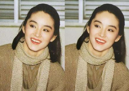 王祖贤惊艳高清修复版图片,ai修复的王祖贤老照片