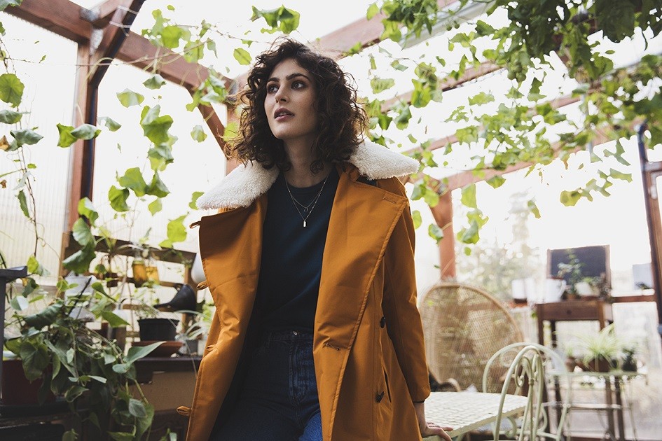 aigle羊羔绒外套,入秋了就该准备外套了