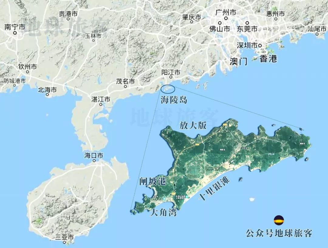 海陵岛十大海岛排名图片,十大美岛海陵岛
