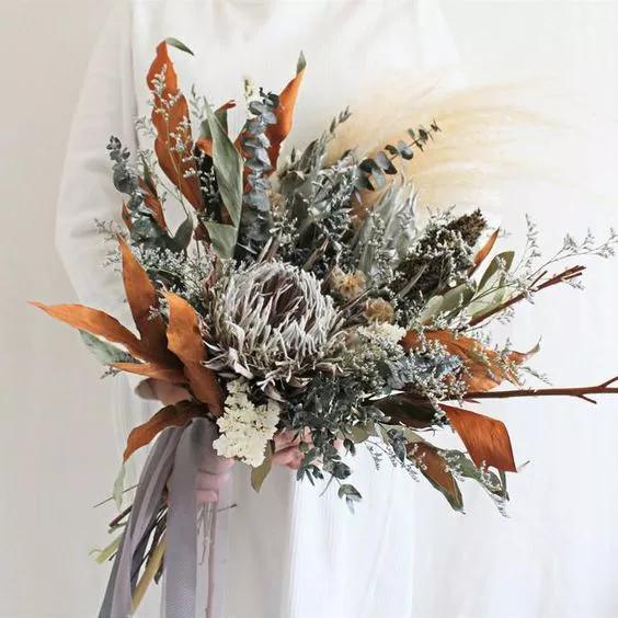 她用这种高颜值的干花装饰家里,隔壁邻居都惊叹不已