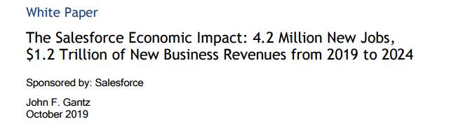 salesforce为什么会成功,salesforce为什么这么火