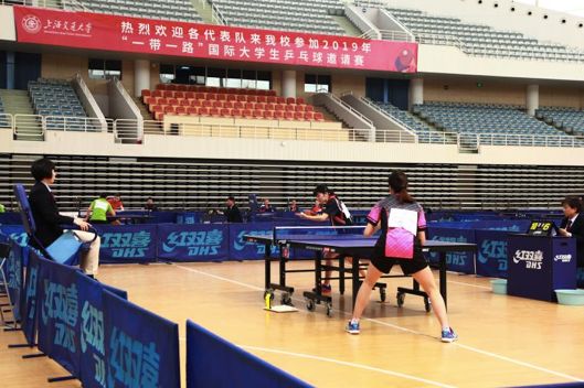 首届“一带一路”国际大学生乒乓球邀请赛在上海交通大学举办