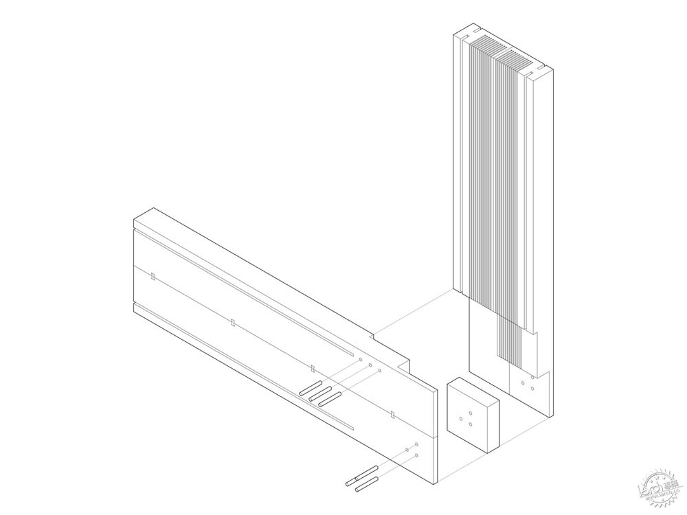 美式轻型木结构木屋,新型小型木屋