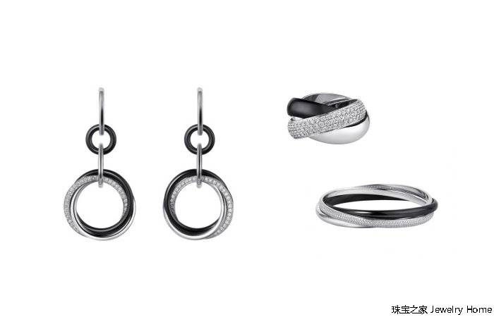 卡地亚trinity几何造型,卡地亚trinitybox100周年限定款