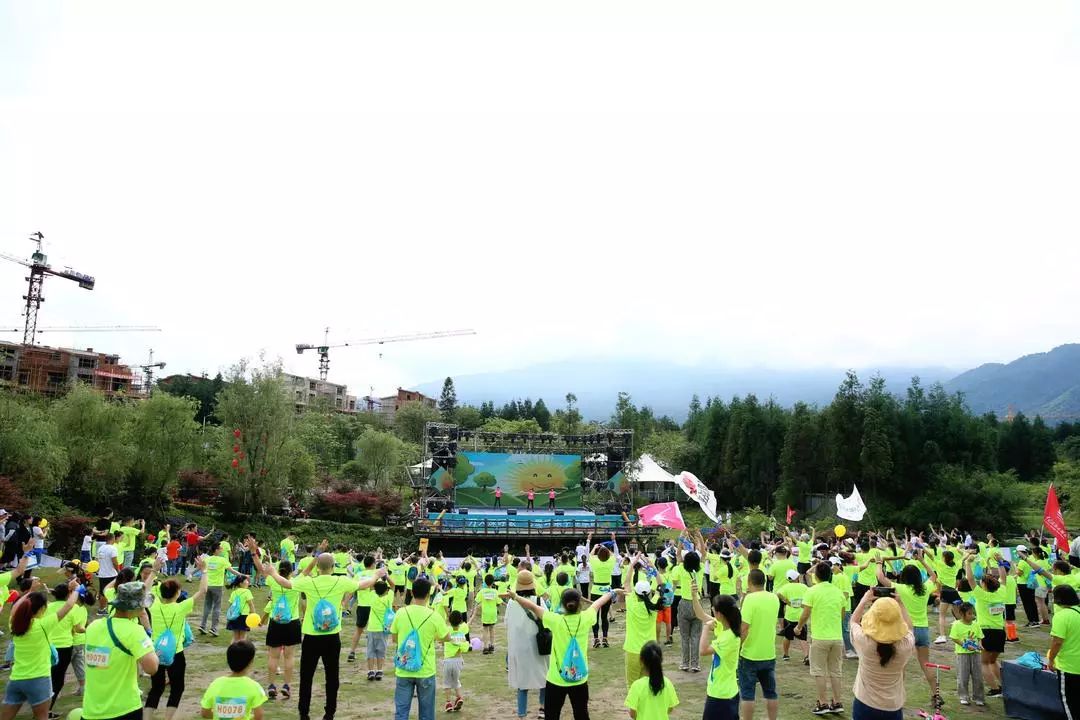 七里坪亲子跑,一场亲子健康跑触动了心灵深处