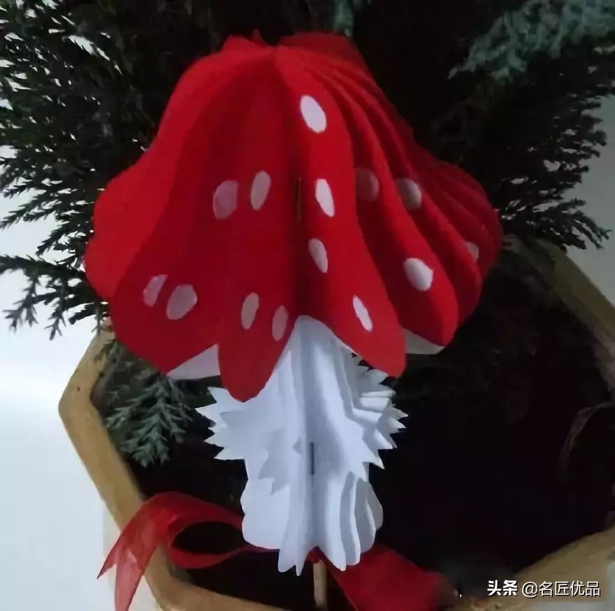 蘑菇亲子游乐场,手工制作幼儿园简单手工蘑菇