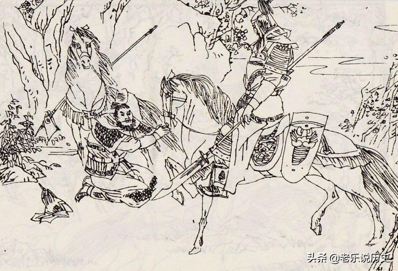 此将人称赛关公，连胜朱元璋两将，于金彪拿不下他，胡大海直接跪