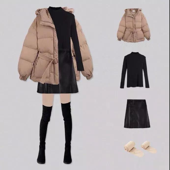 2020年裤子过时了，最美“外套+裙子”搭配，过年回家穿美翻了