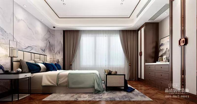 常州别墅装修｜东方深沉韵味，幽幽新中式风