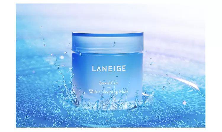 laneige兰芝夜间保湿修护唇膜20g,laneige兰芝夜间修复免洗睡眠面膜