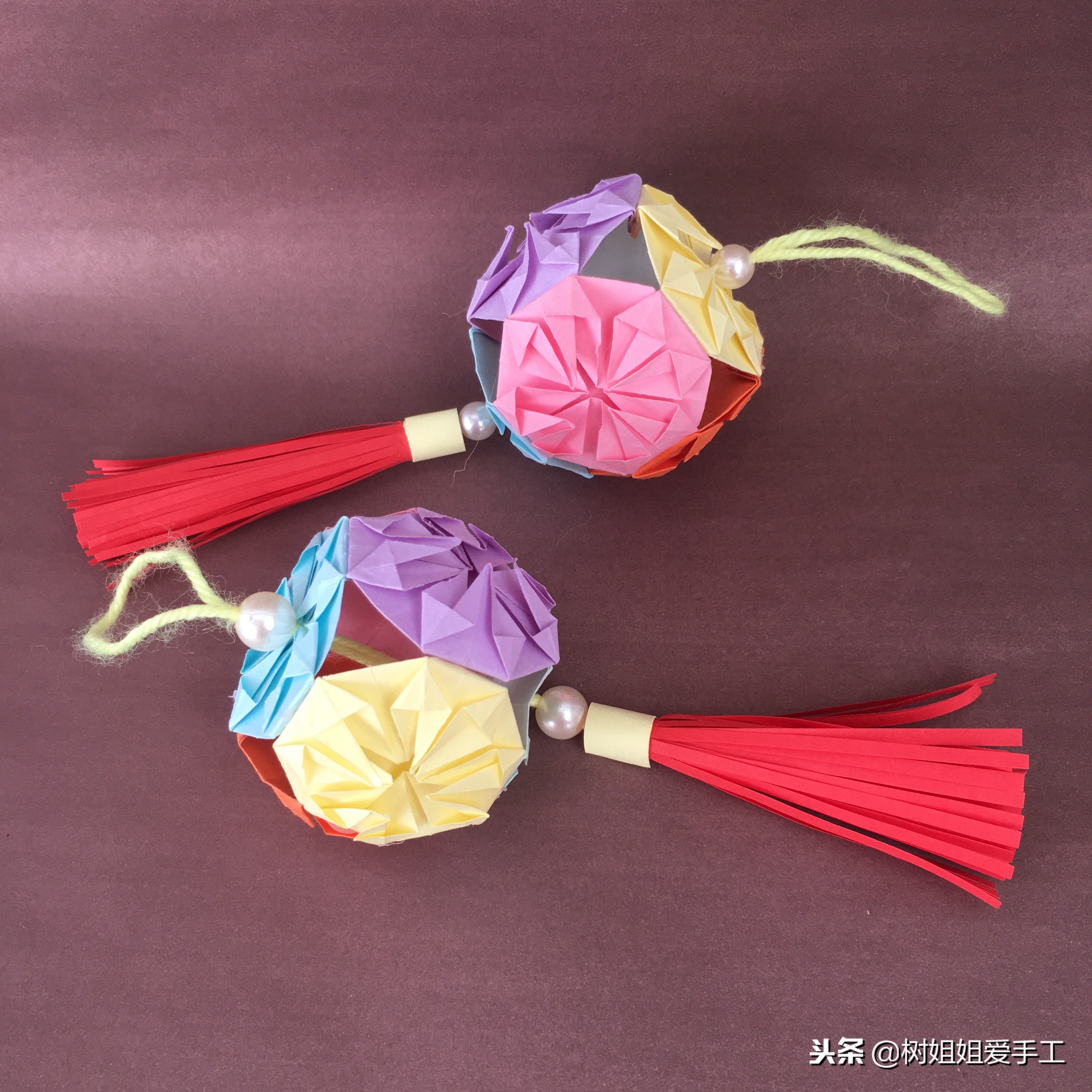 剪纸镂空花灯制作,汉服镂空花灯教程