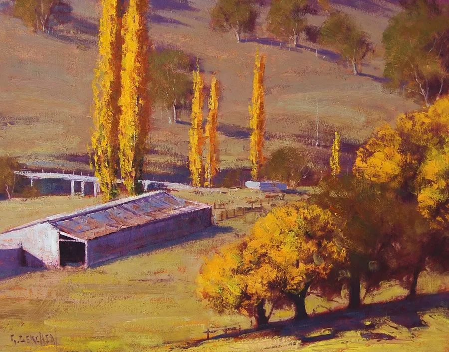 世界级风景大师的油画作品,世界著名油画大师的风景油画