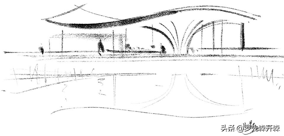 重庆武隆归原茶亭设计,武隆归原茶亭