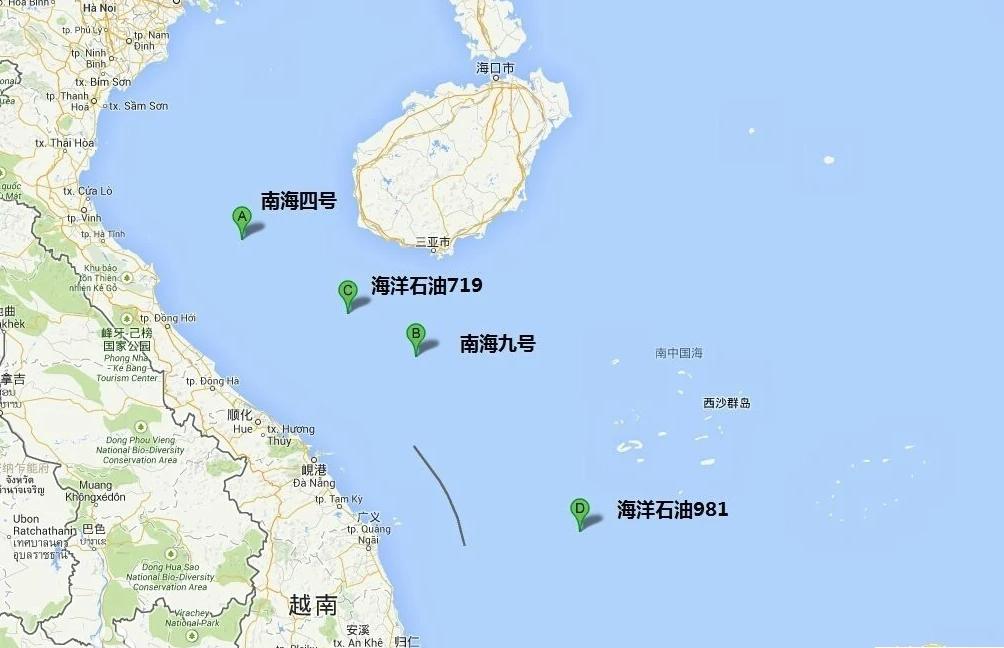 海洋石油981是深海一号吗,南海981钻井平台在南海什么位置