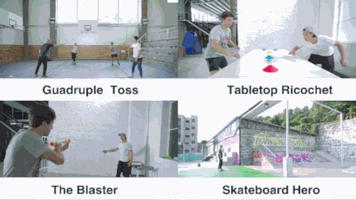 指尖陀螺回旋飞球,能在空中转的陀螺