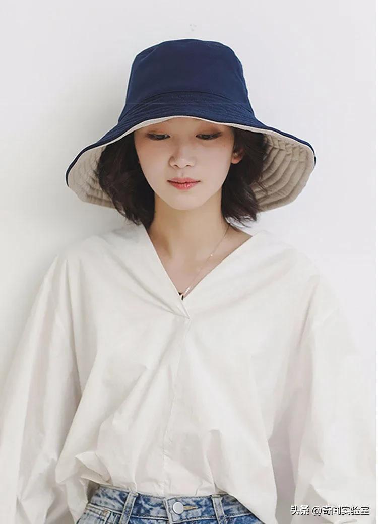 又好看又遮阳的防晒帽,今年最洋气折叠防晒帽子