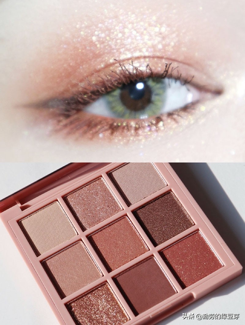 新中式妆容清冷感眼影推荐,眼影推荐平民彩妆女