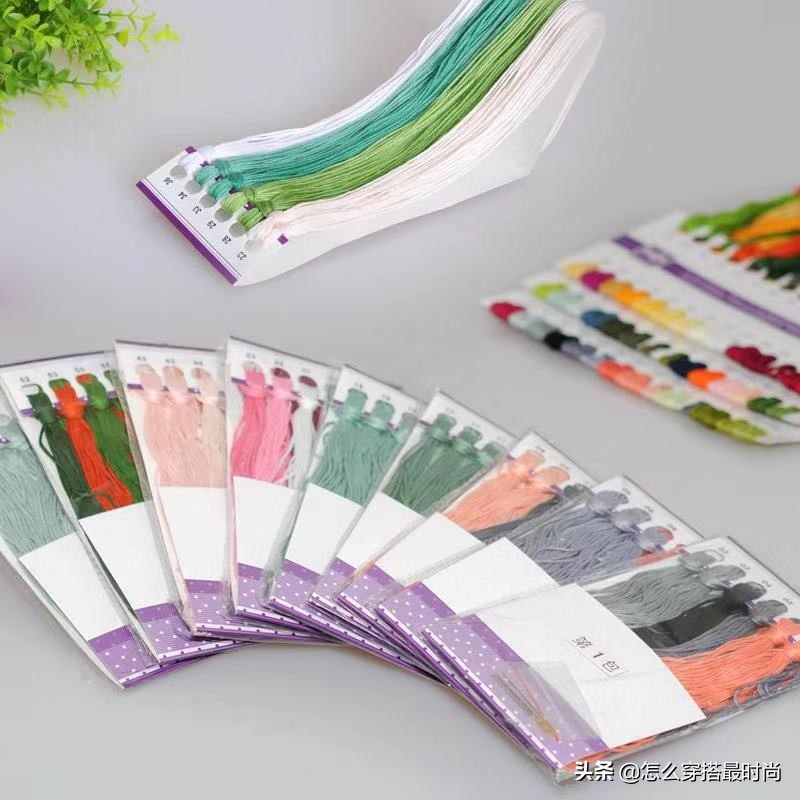 高级十字绣图案大全,十字绣怎样做不浪费线