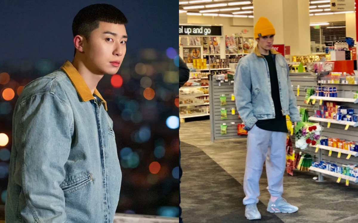 梨泰院class朴叙俊的穿搭,梨泰院class朴叙俊同款栗子头