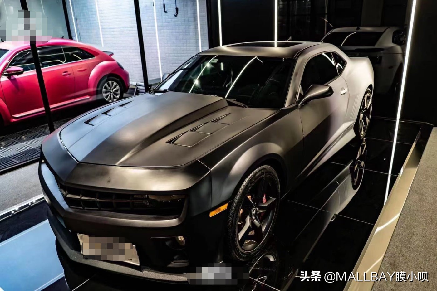 改色科迈罗,科迈罗改色变黑