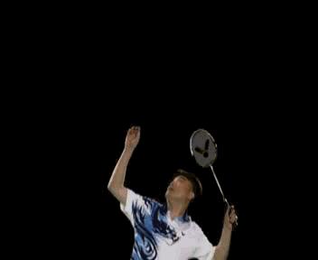 超强爆发力打羽毛球,超强的羽毛球天赋