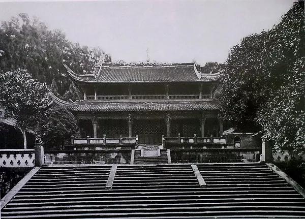 100年前中国风景建筑老照片,两亿多年前的景观
