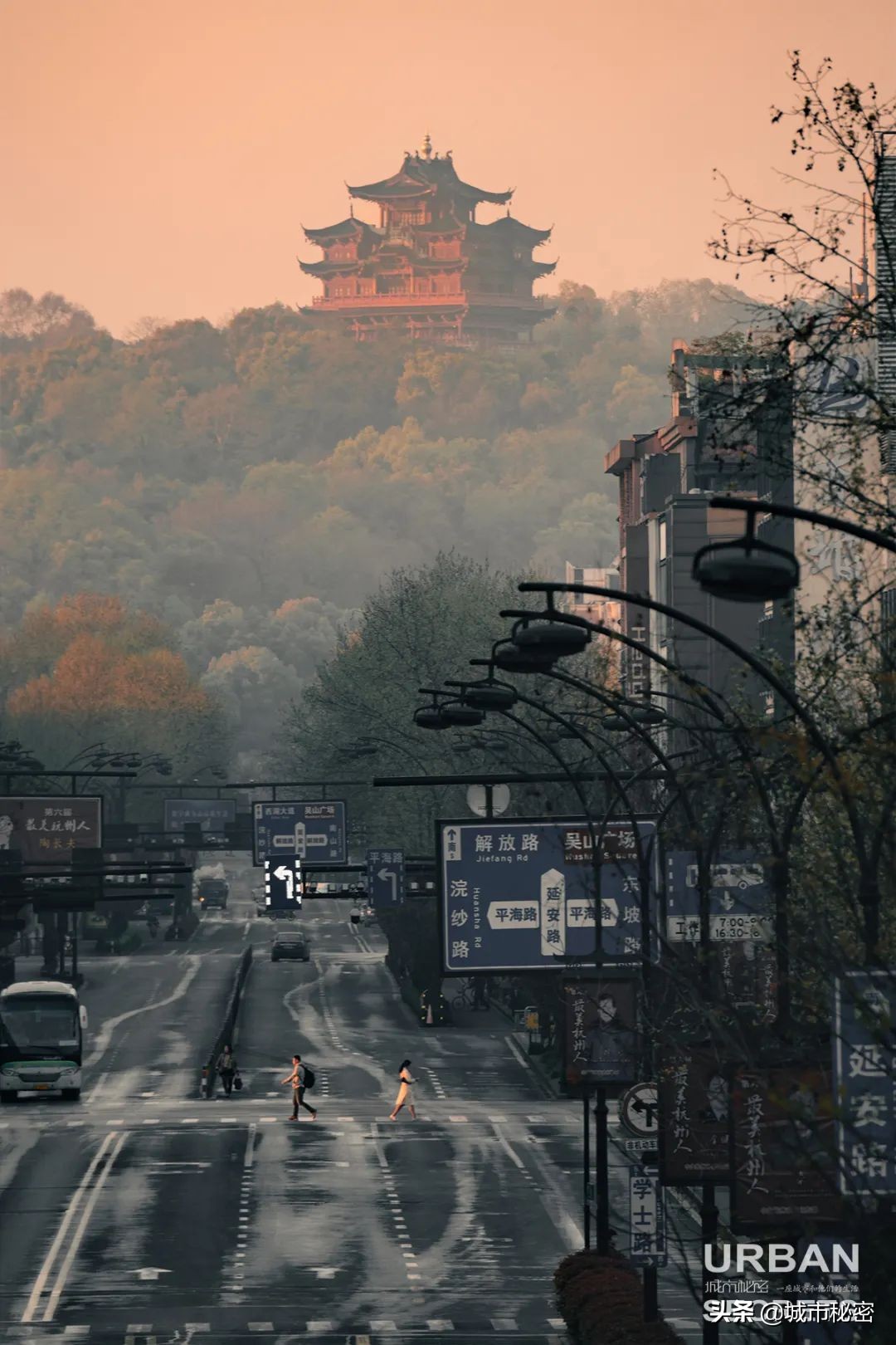 吴山和城隍山,城隍山吴山