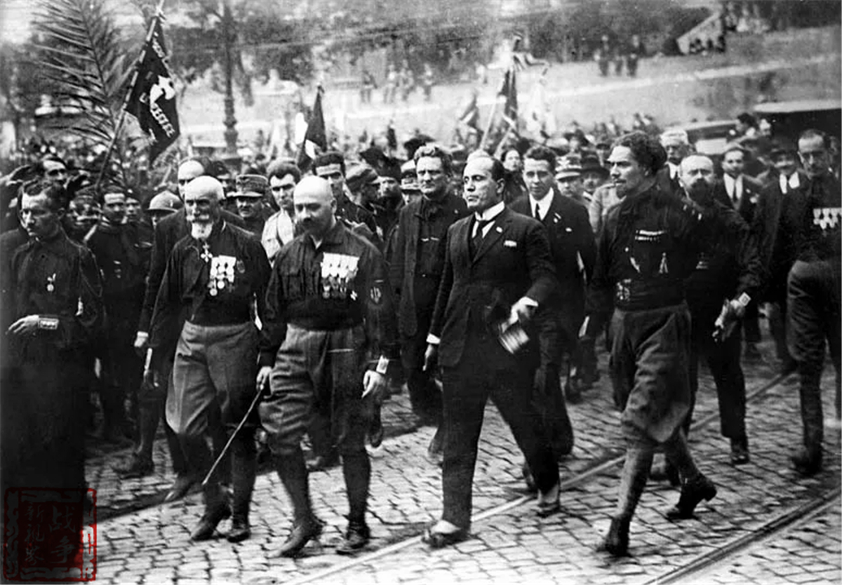 进军罗马墨索里尼,墨索里尼向罗马进军