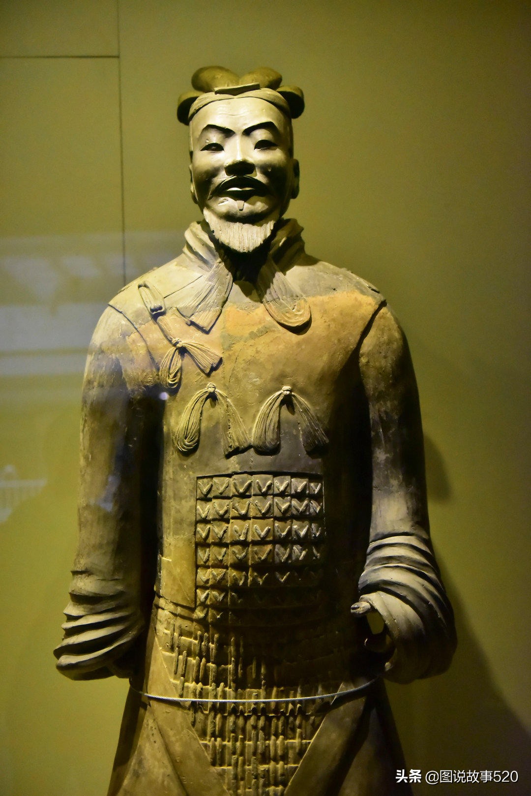 兵马俑双眼皮,大眼睛的兵马俑