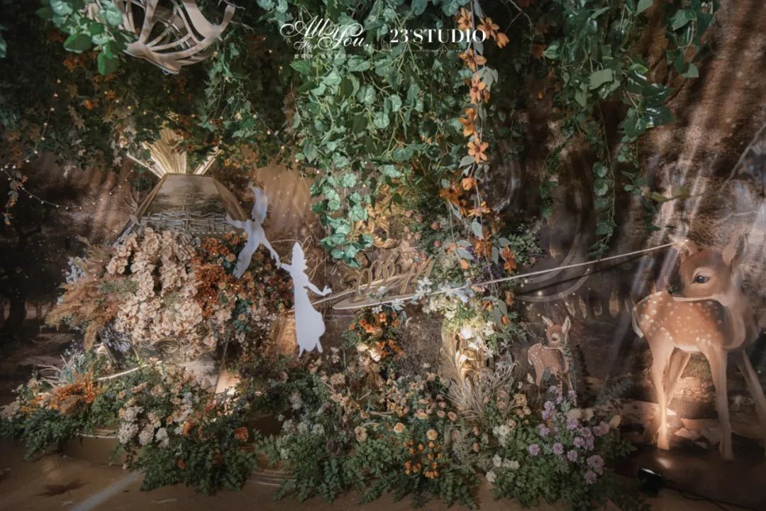森系婚礼做一场仲夏夜之梦,森系婚礼仿佛走进童话里