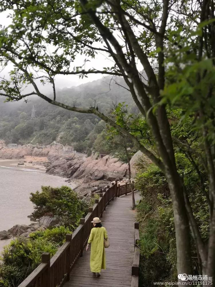 洞头岛海边风景,洞头大门岛海滨栈道