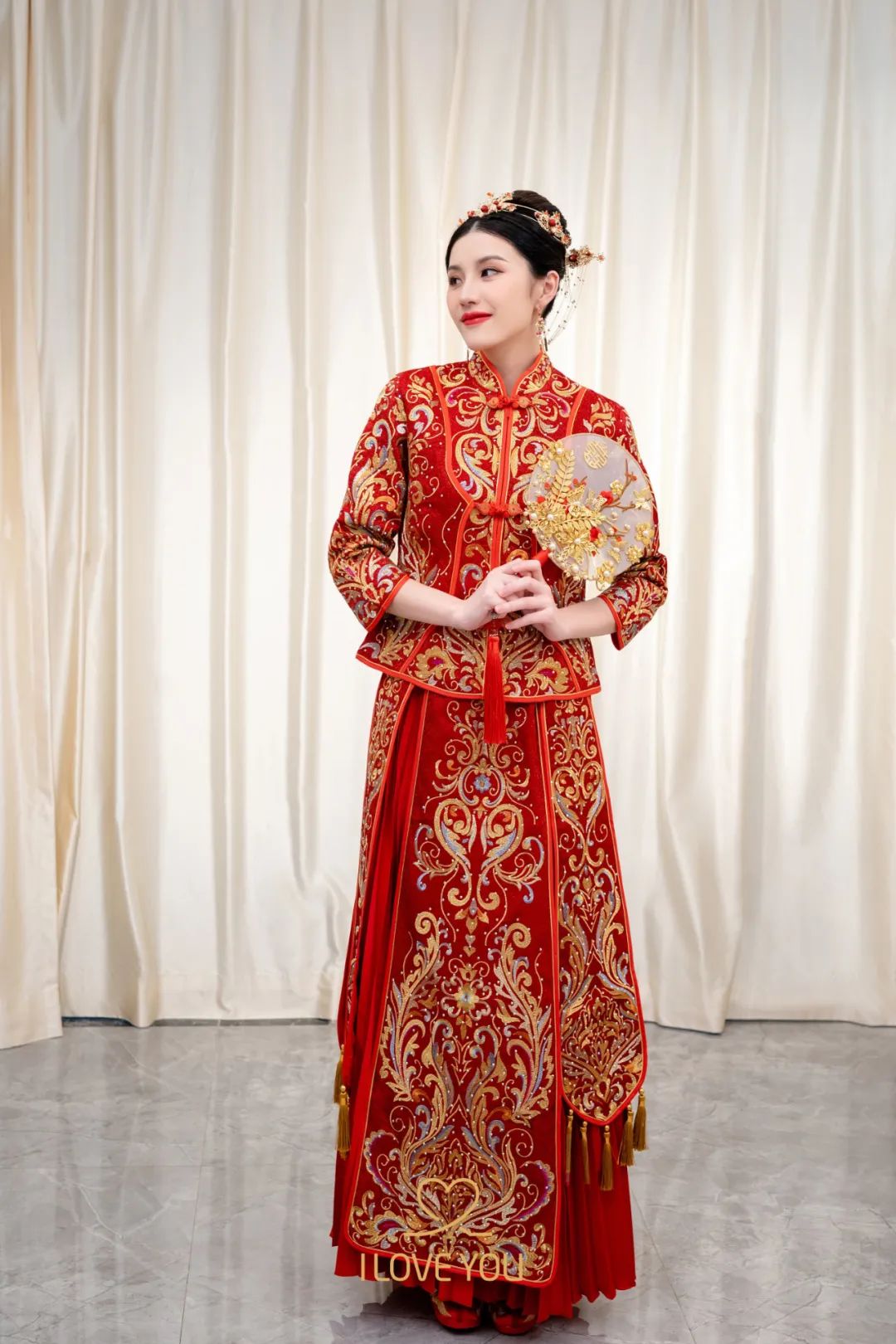 还有哪些好看的中式嫁衣,中式嫁衣惊艳瞬间