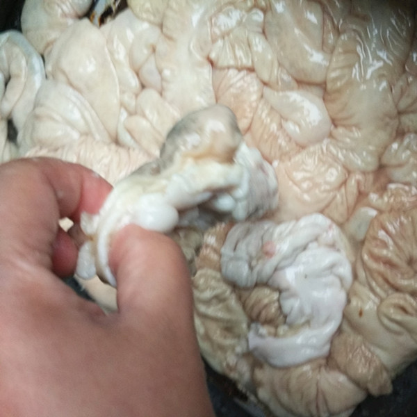 红烧肥肠怎么洗猪大肠,清洗大肠肥肠的做法