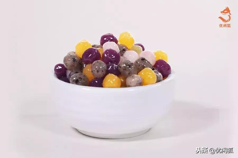 嘟嘟茶系列之椰奶芋圆嘟嘟茶,手把手教你把小芋圆用在饮品小吃店