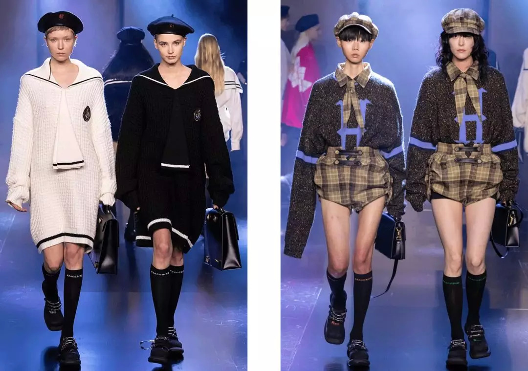 周冬雨刘雯同款毛衣,大表姐刘雯同款绿色开衫毛衣