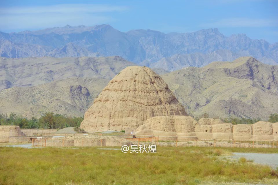 你知道中国现存规模最大的帝王陵园在哪里吗，就在宁夏西夏王陵