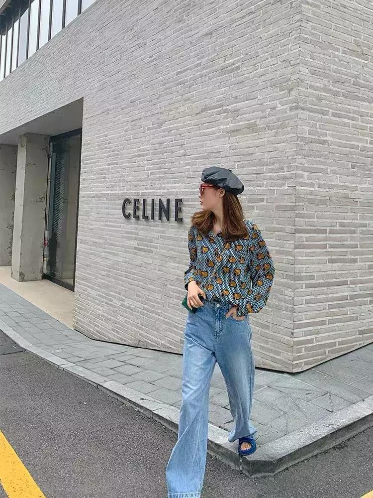 春季新款时尚百搭大码衬衫,爆款秋冬时尚衬衫第二件免费