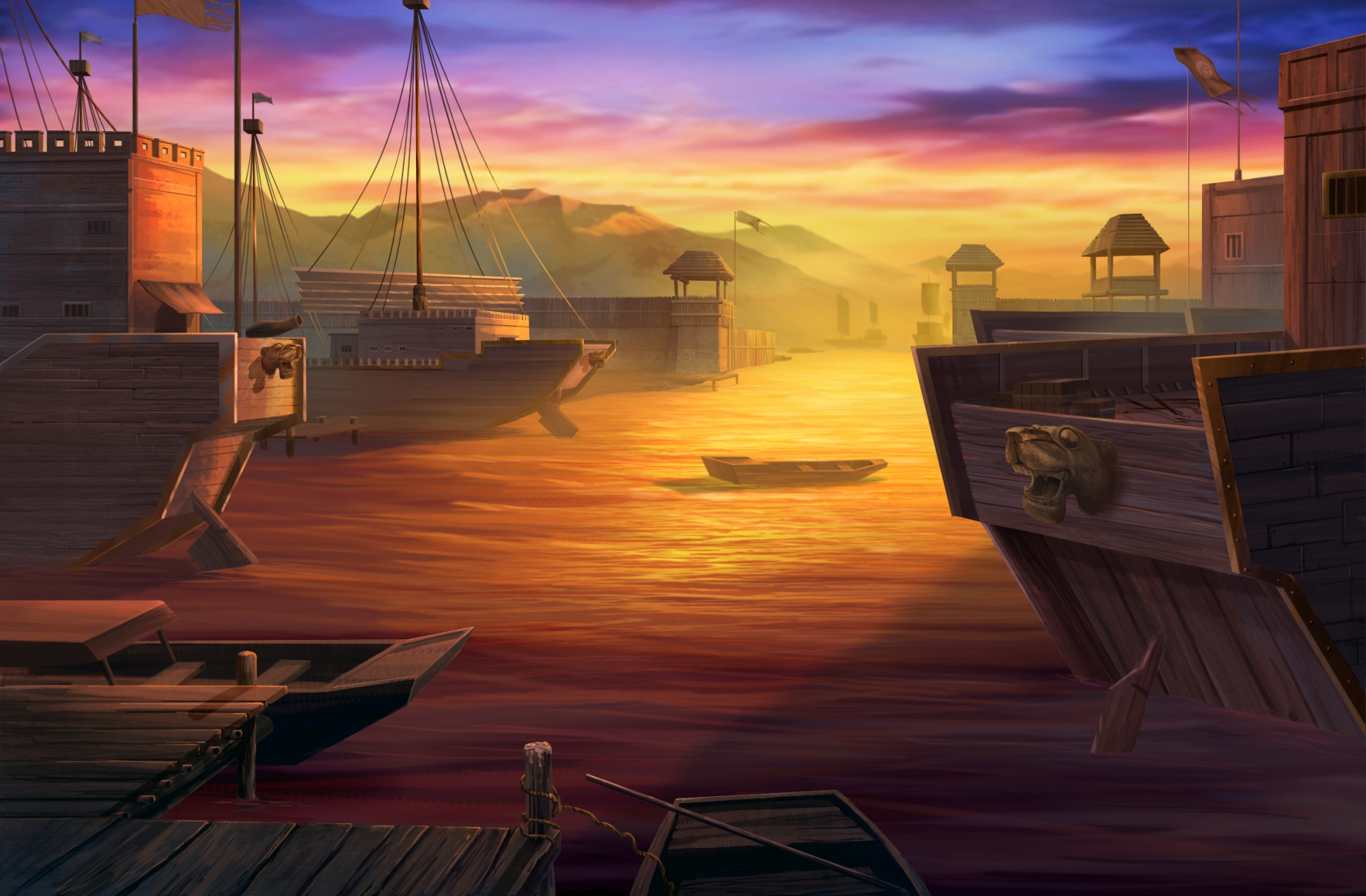 三国时期楼船的登岸方式,三国东吴海上战船