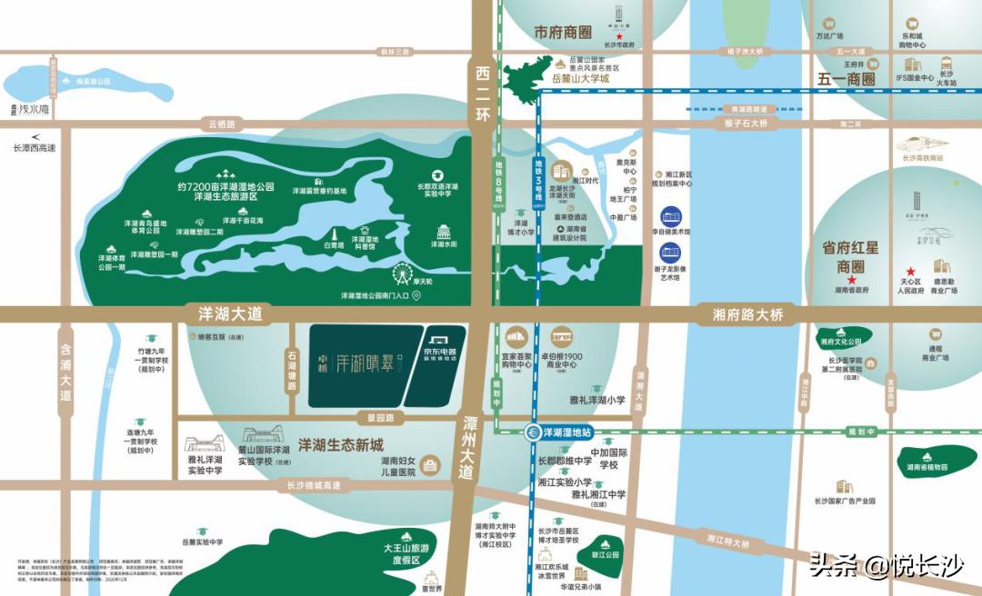 长沙洋湖片区规划,长沙洋湖垸片区规划图