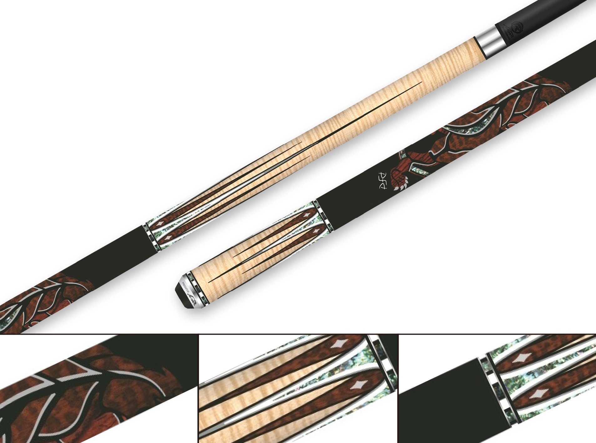 毒药台球杆全球限量999根,威利限量200支台球杆