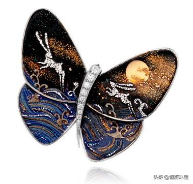 梵克雅宝蝴蝶胸针,梵克雅宝的历史著名胸针设计