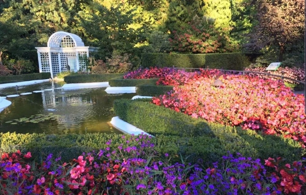 世界上最漂亮的花园图片,布查特花园旅游攻略