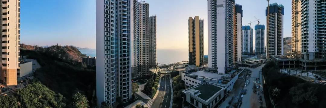 半山海景视频,维港湾海景