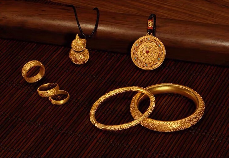 古法手工黄金配件,古法手工黄金寓意