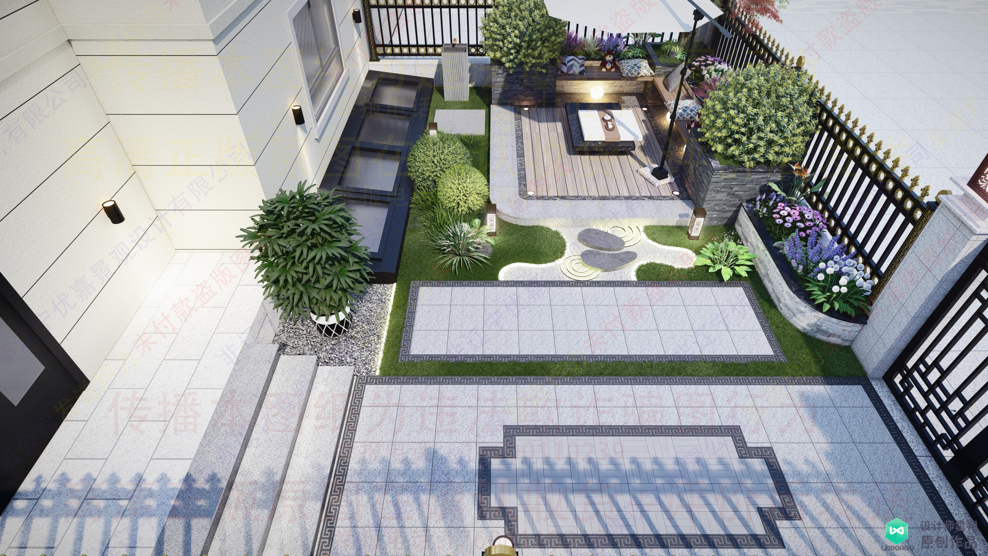 自己动手铺草坪效果,草坪的正确铺装方法