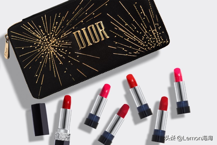 dior全新烈艳蓝金,dior烈艳蓝金唇膏1.5g套装小样价格