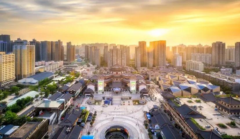 西安最新的街区,西安的国潮风格街区